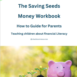 Seek Peek The Saving Seed Money Workbook and How to Guide for Parents Teaching Children About Financial Literacy