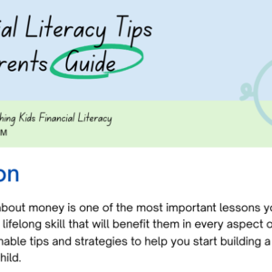 Financial Literacy Tips for Parents  Guide