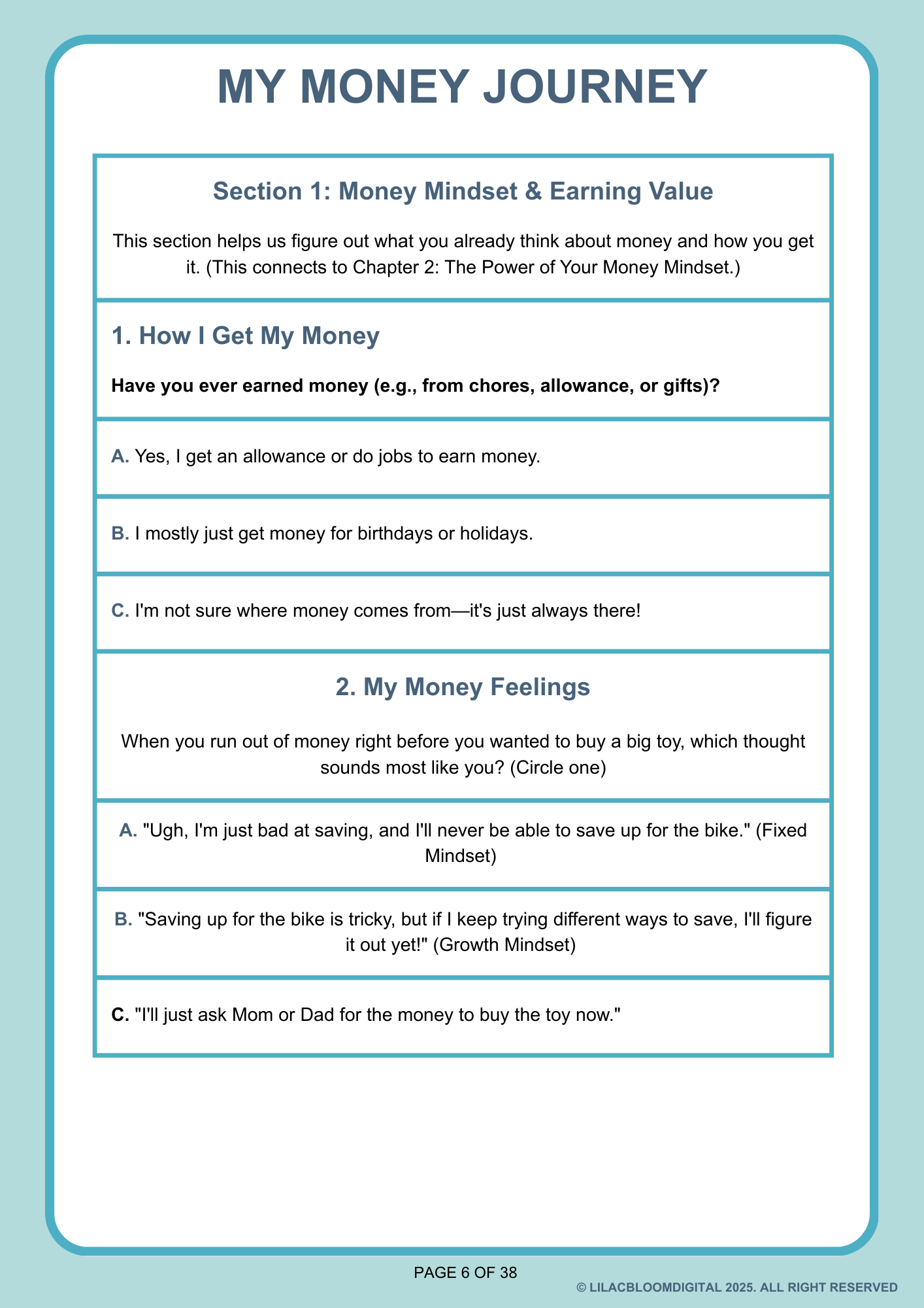 The Ultimate Duo Saving Seed Money & Allowance Blueprint Bundle - Image 9