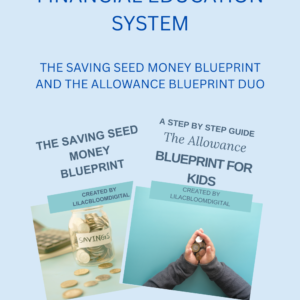 The Ultimate Duo Saving Seed Money & Allowance Blueprint Bundle