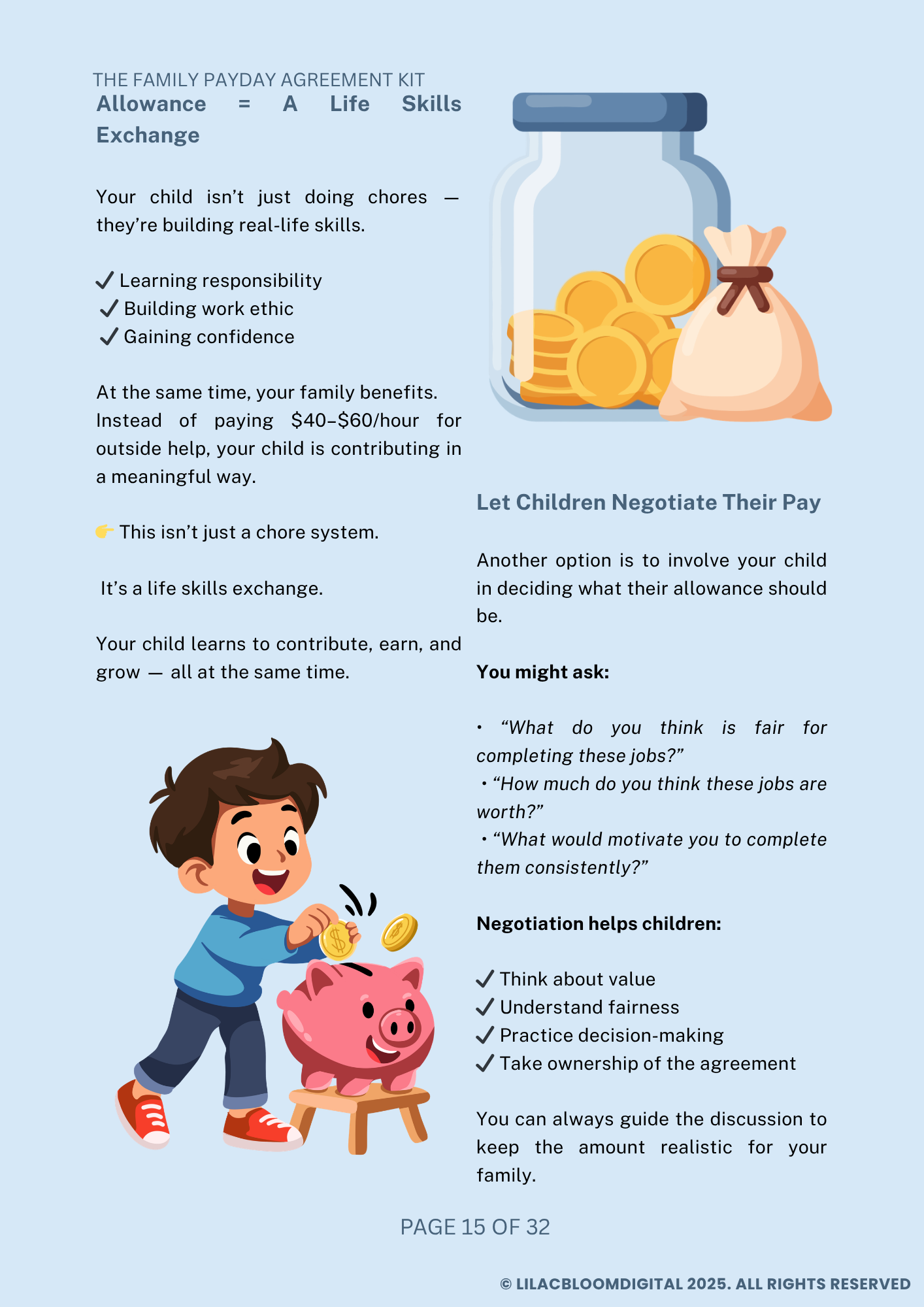 Family Payday Agreement Kit - Image 7